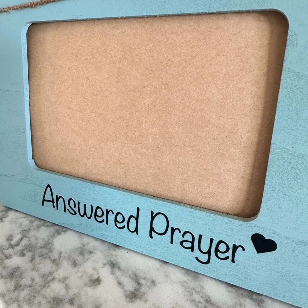 Answered Prayer Photo Frame - Picture 3 of 4